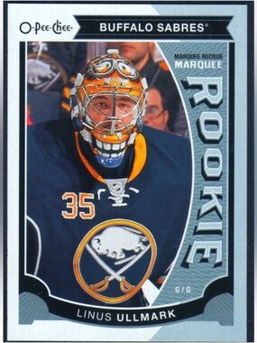 🇨🇦NOW $3🍀 Linus Ullmark 2015/16 OPC Ottawa Senators Rookie RC Hockey Card